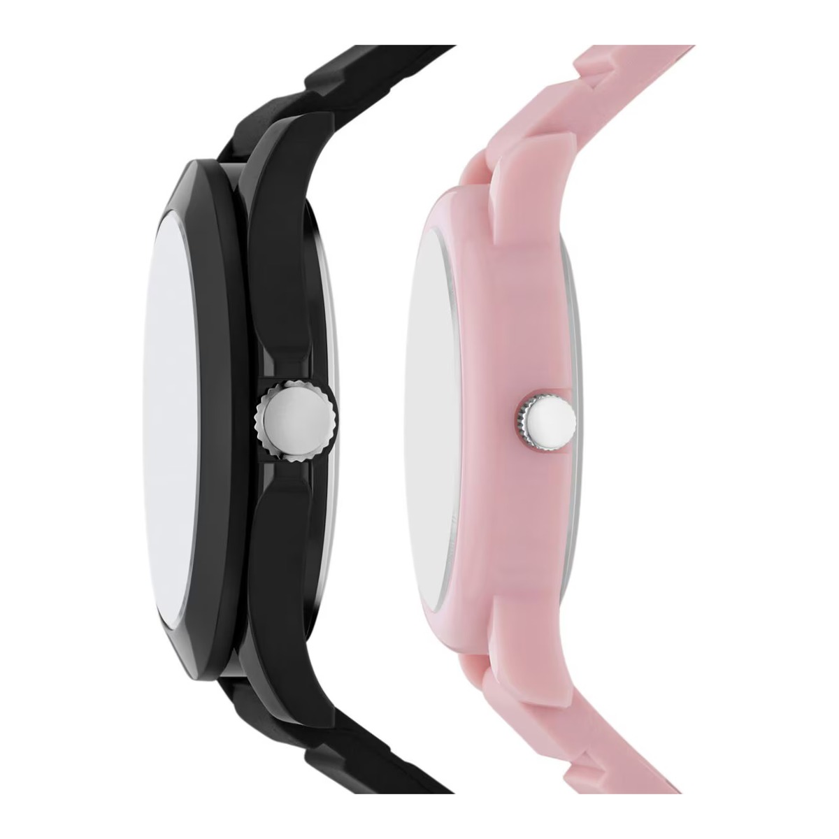 Perfil de los relojes Skechers SR9141 con caja de policarbonato y corona lateral